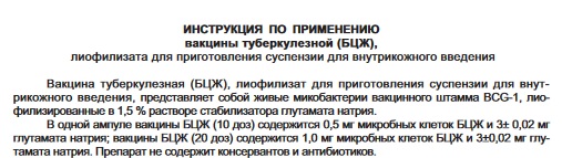 Компоненты вакцин Компоненты вакцин