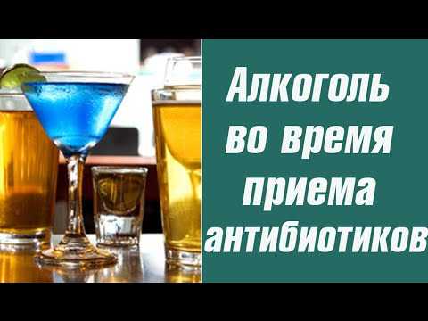 При лечении антибиотиками можно ли употреблять алкоголь